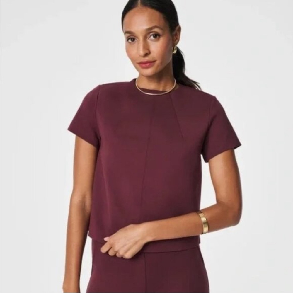 SPANX // SIZE MED // chianti the perfect funnel top // NWOT // Retail $100